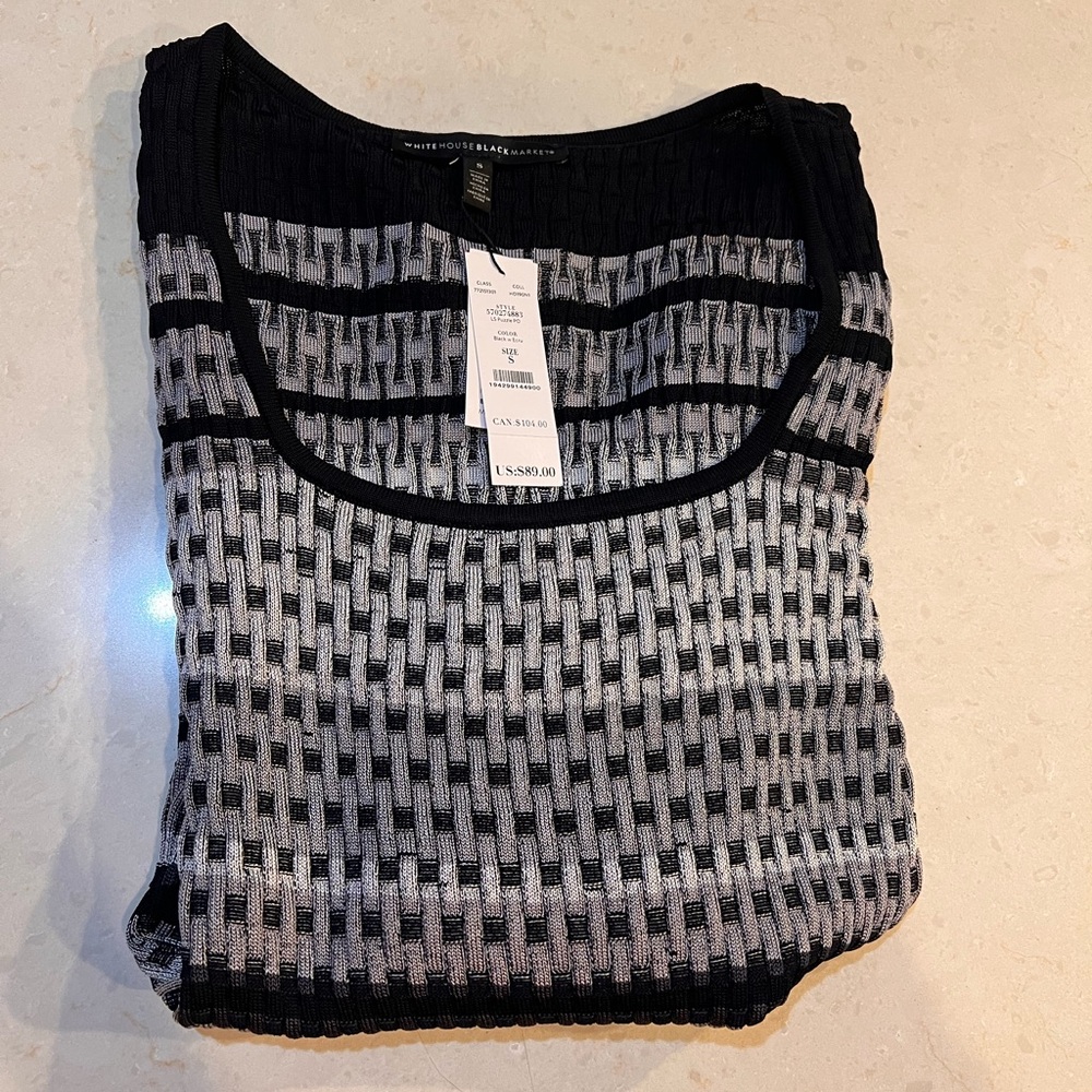 NWT White House Black Market size Small women’s top - Picture 7 of 9